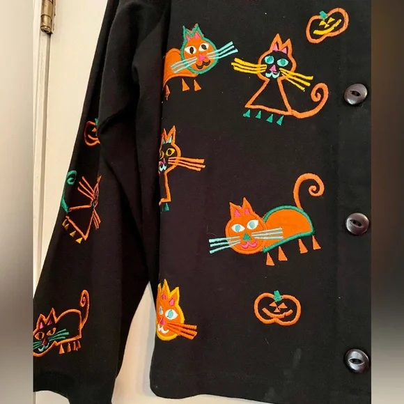 Michael Simon Lite Large Sweater Halloween - Picture 3 of 5